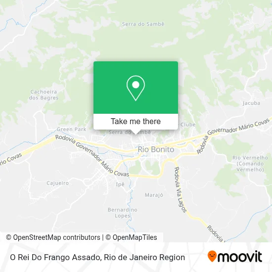 O Rei Do Frango Assado map