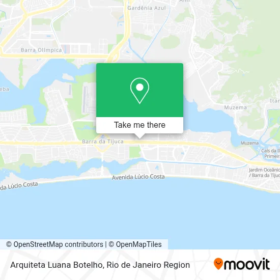 Arquiteta Luana Botelho map