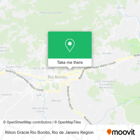Rilion Gracie Rio Bonito map