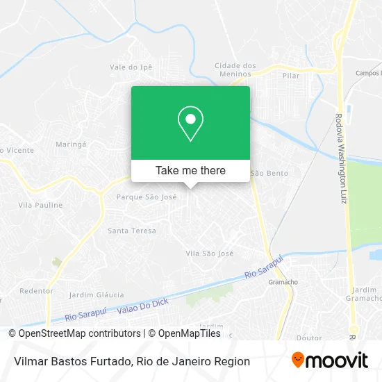 Vilmar Bastos Furtado map