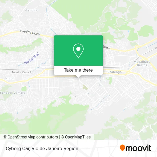 Cyborg Car map