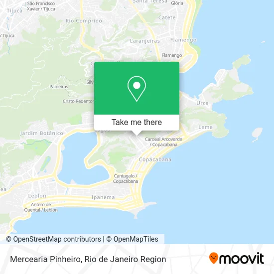 Mercearia Pinheiro map