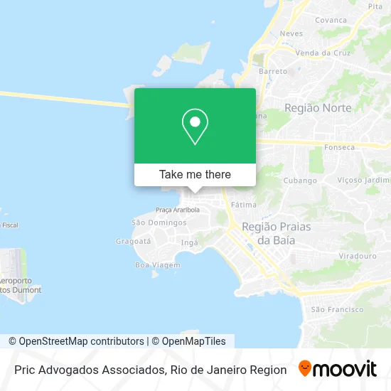 Pric Advogados Associados map