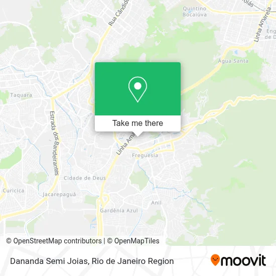 Dananda Semi Joias map