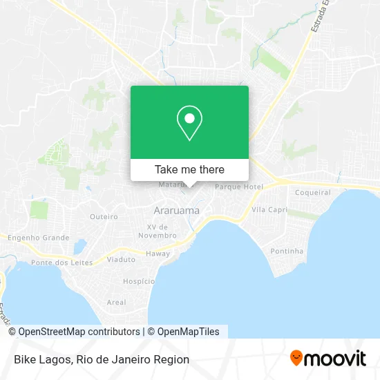 Bike Lagos map