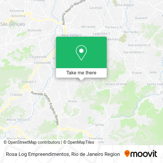 Rosa Log Empreendimentos map