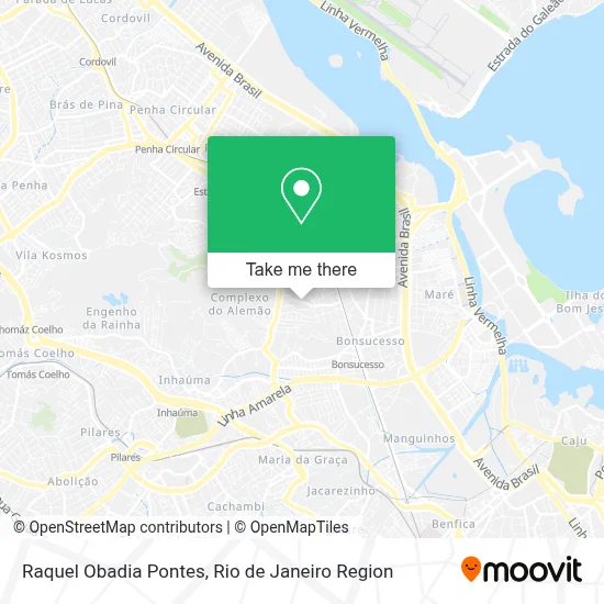Raquel Obadia Pontes map