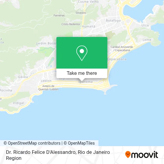 Dr. Ricardo Felice D'Alessandro map