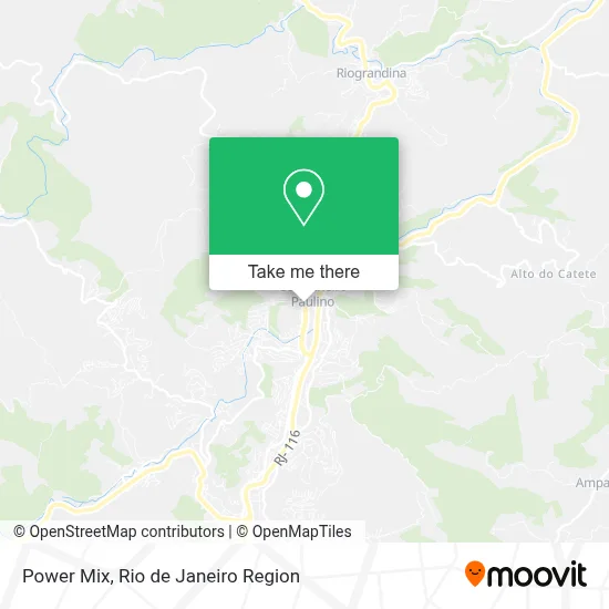 Power Mix map