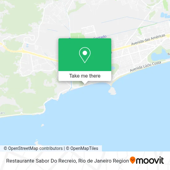Restaurante Sabor Do Recreio map