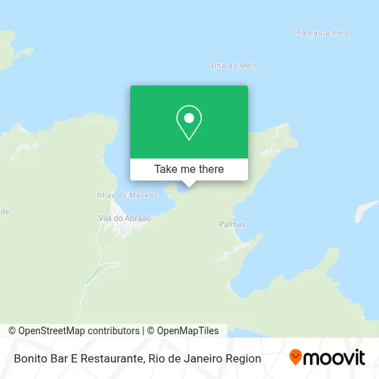 Bonito Bar E Restaurante map