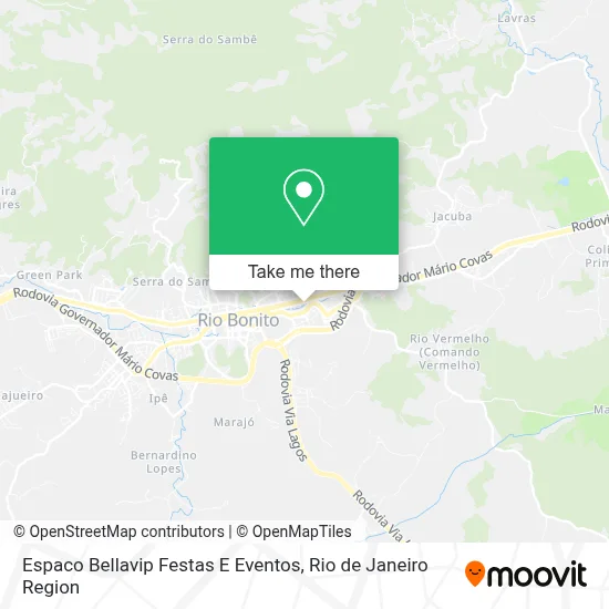 Espaco Bellavip Festas E Eventos map
