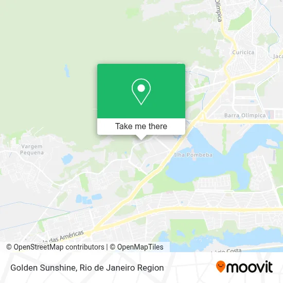 Golden Sunshine map