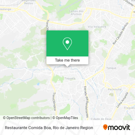 Restaurante Comida Boa map