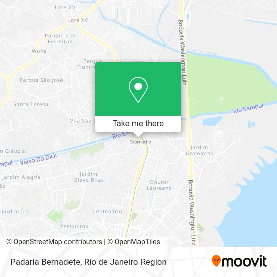 Padaria Bernadete map