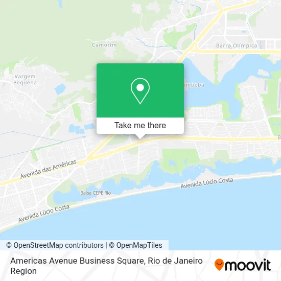 Americas Avenue Business Square map