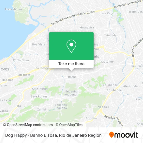 Dog Happy - Banho E Tosa map