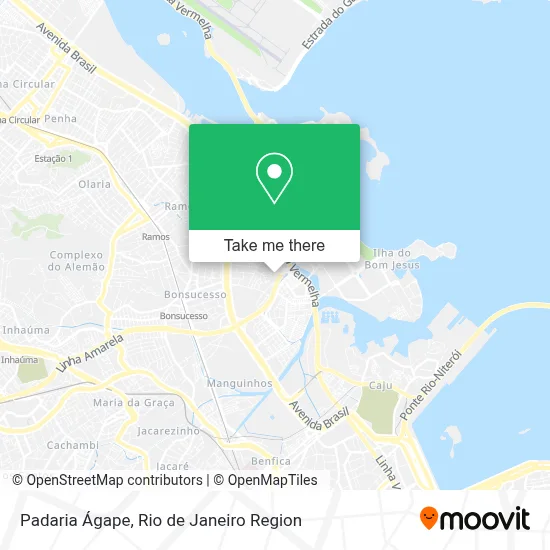 Padaria Ágape map