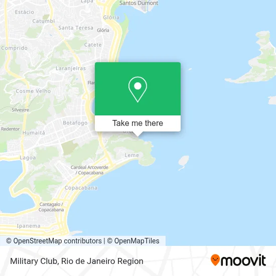 Clube Militar map