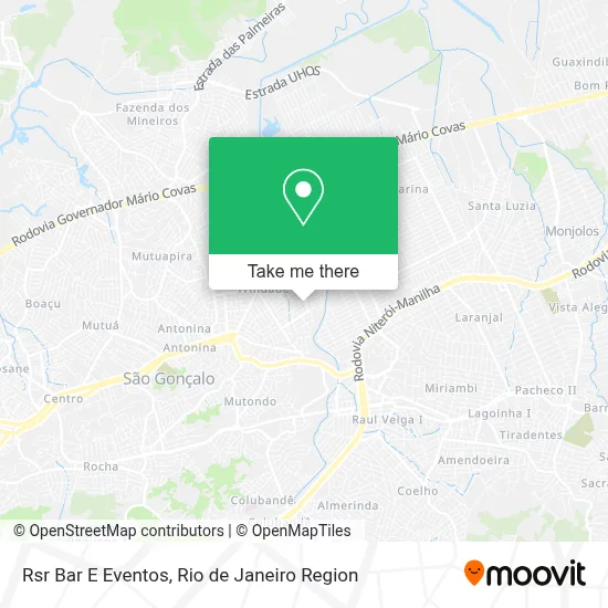 Rsr Bar E Eventos map