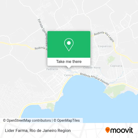 Lider Farma map