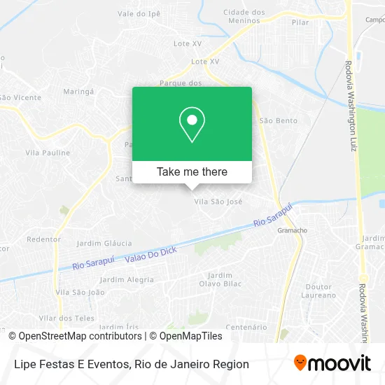 Lipe Festas E Eventos map