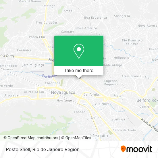 Posto Shell map