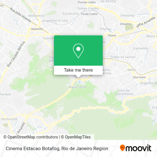 Cinema Estacao Botafog map