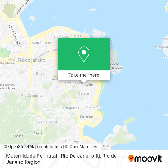 Maternidade Perinatal | Rio De Janeiro Rj map