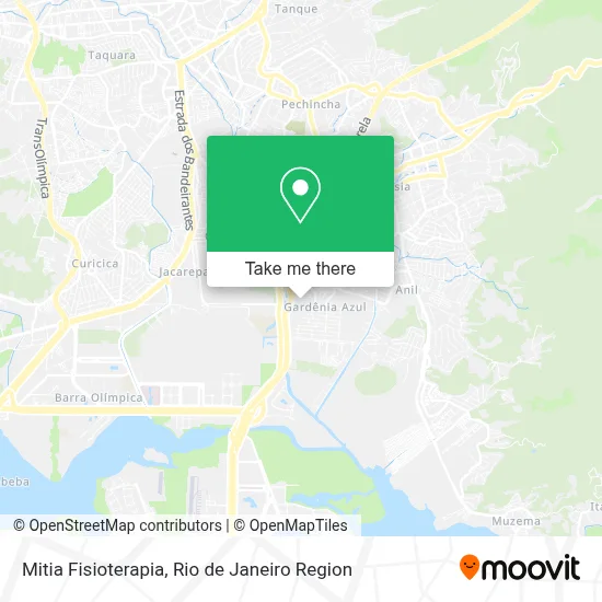 Mitia Fisioterapia map