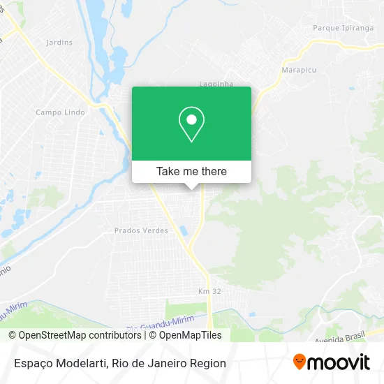 Espaço Modelarti map