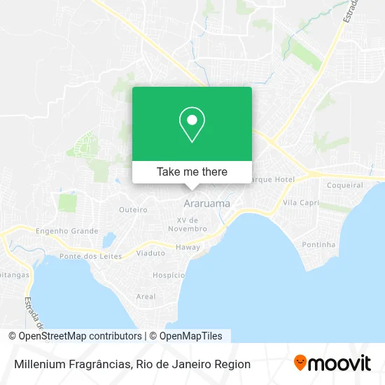 Millenium Fragrâncias map