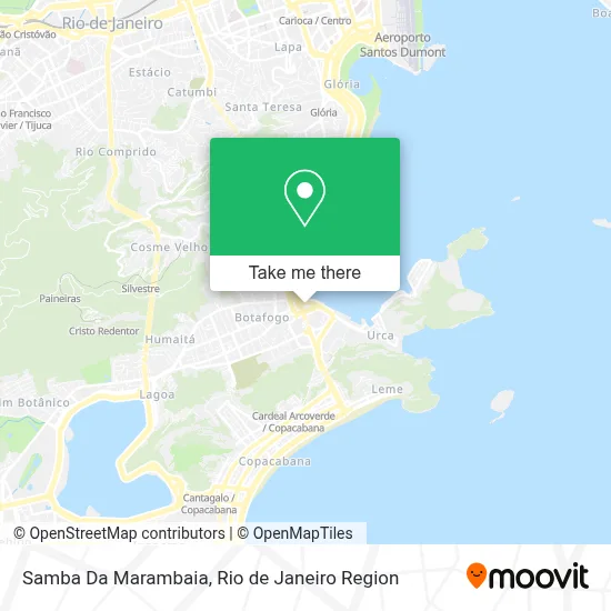 Samba Da Marambaia map