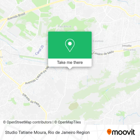 Studio Tatiane Moura map