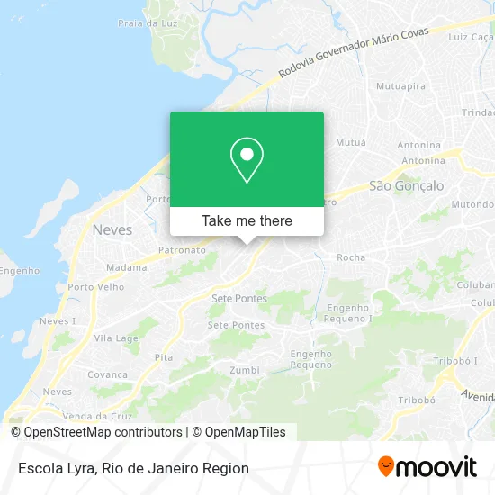 Escola Lyra map