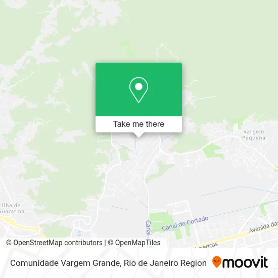 Comunidade Vargem Grande map