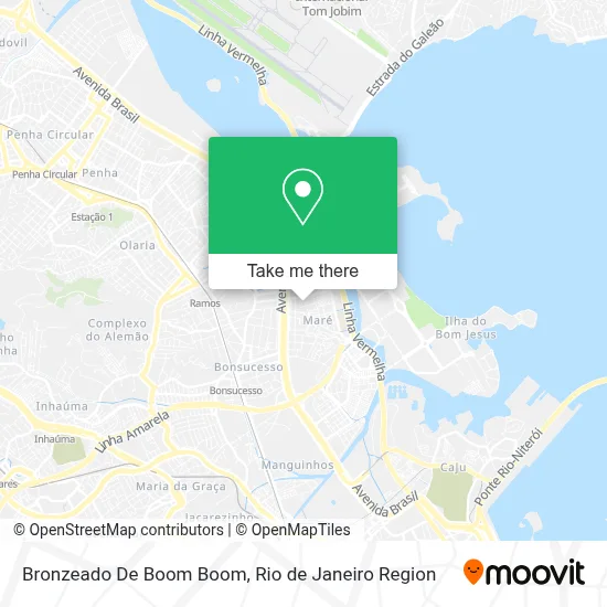 Bronzeado De Boom Boom map