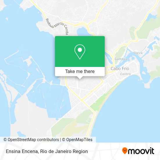 Ensina Encena map