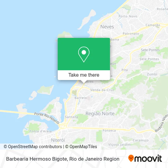 Barbearia Hermoso Bigote map