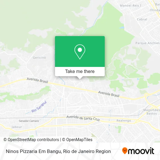 Ninos Pizzaria Em Bangu map