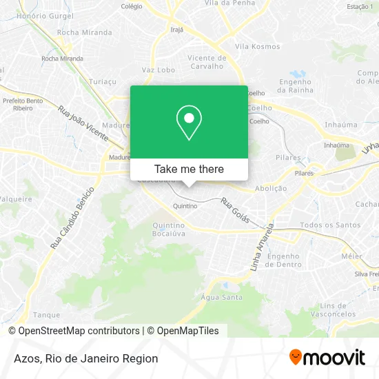 Azos map