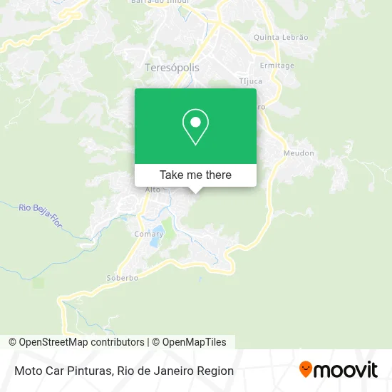 Moto Car Pinturas map