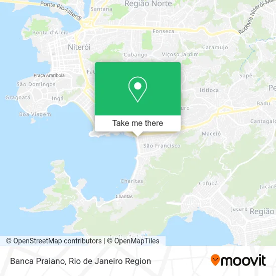 Banca Praiano map