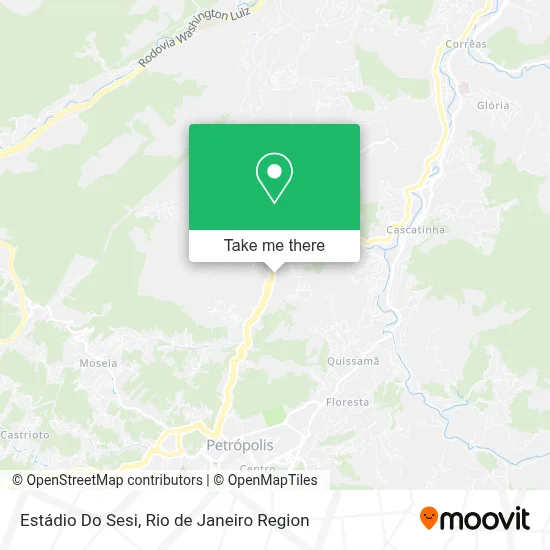 Estádio Do Sesi map