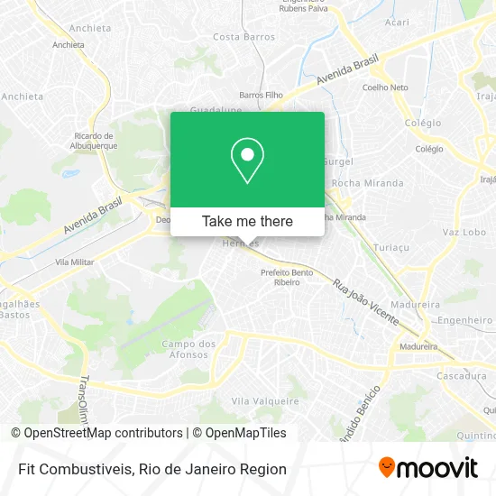 Fit Combustiveis map