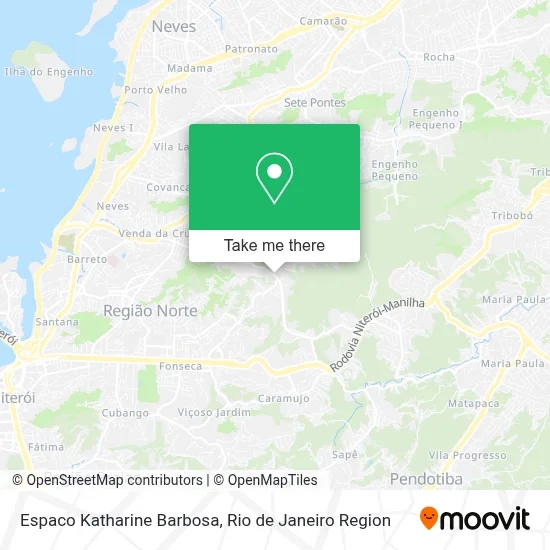 Espaco Katharine Barbosa map
