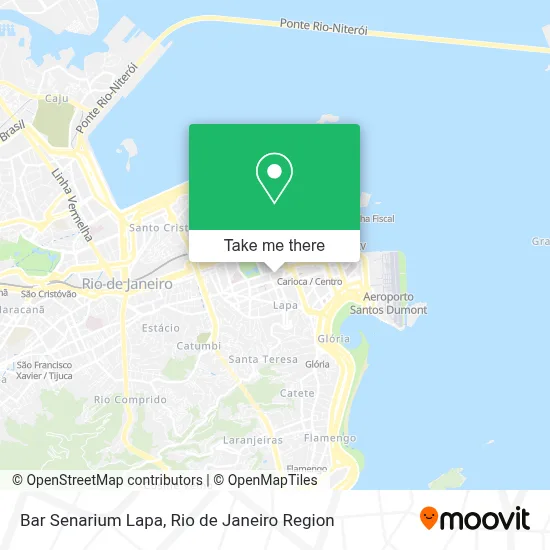 Bar Senarium Lapa map