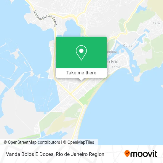 Vanda Bolos E Doces map