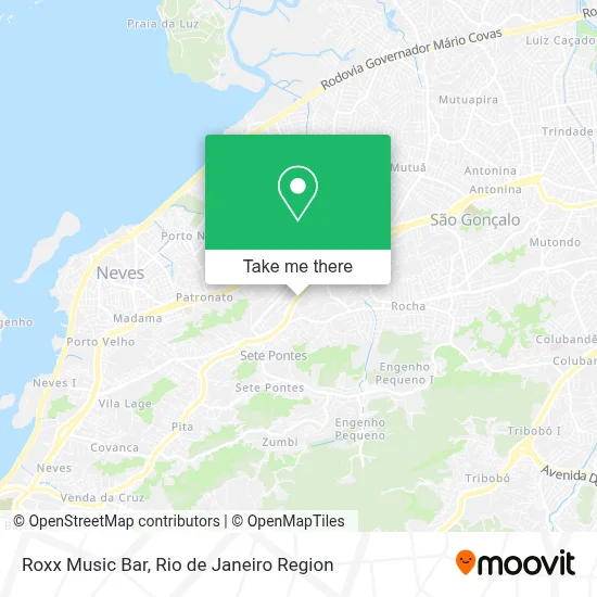 Roxx Music Bar map