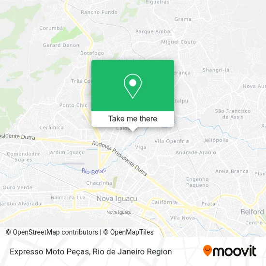 Expresso Moto Peças map